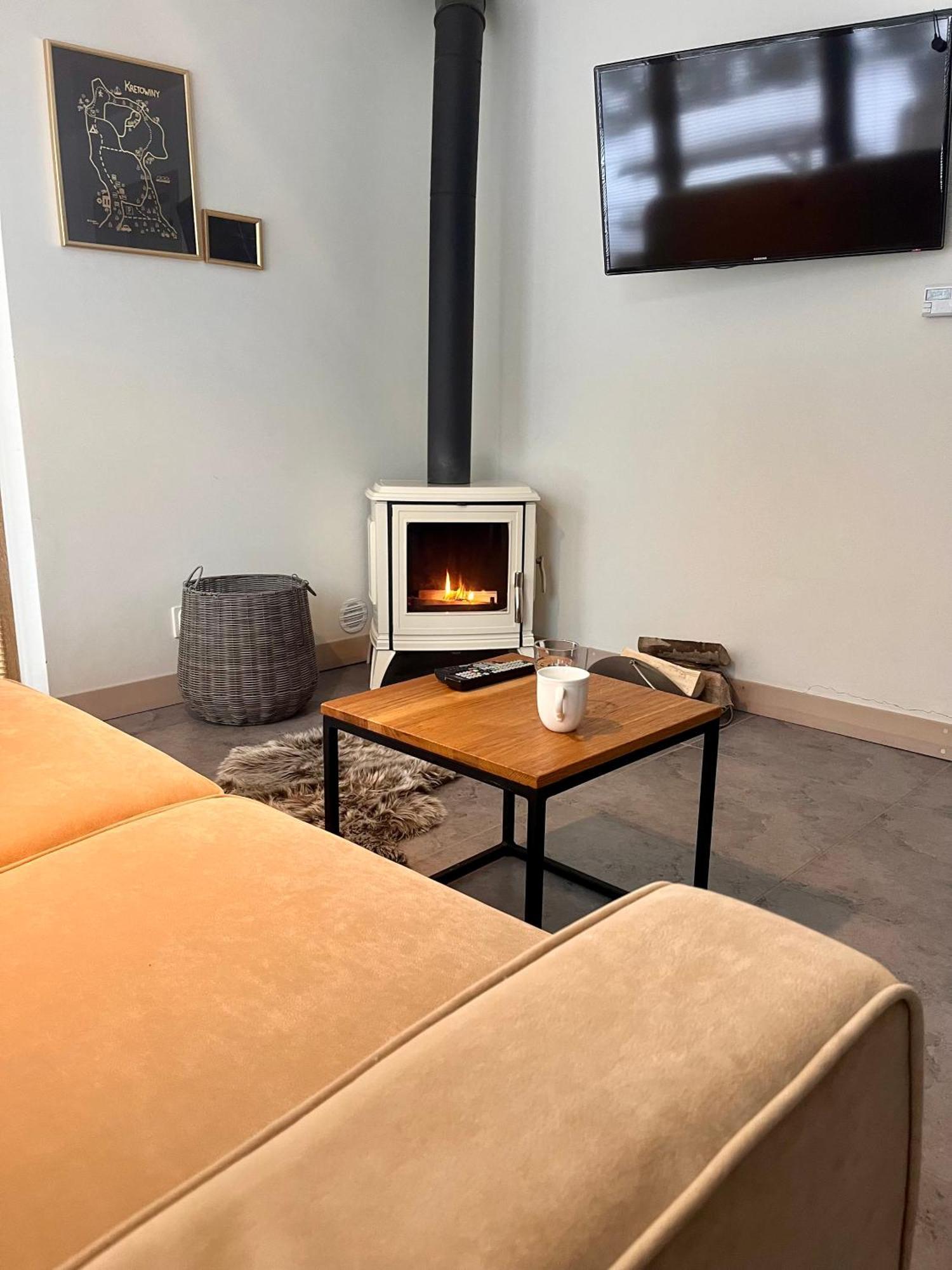 Mazursko - Komfortowe Apartamenty Nad Jeziorem, Sauna, Kominki Na Parterze Kretowiny Dış mekan fotoğraf